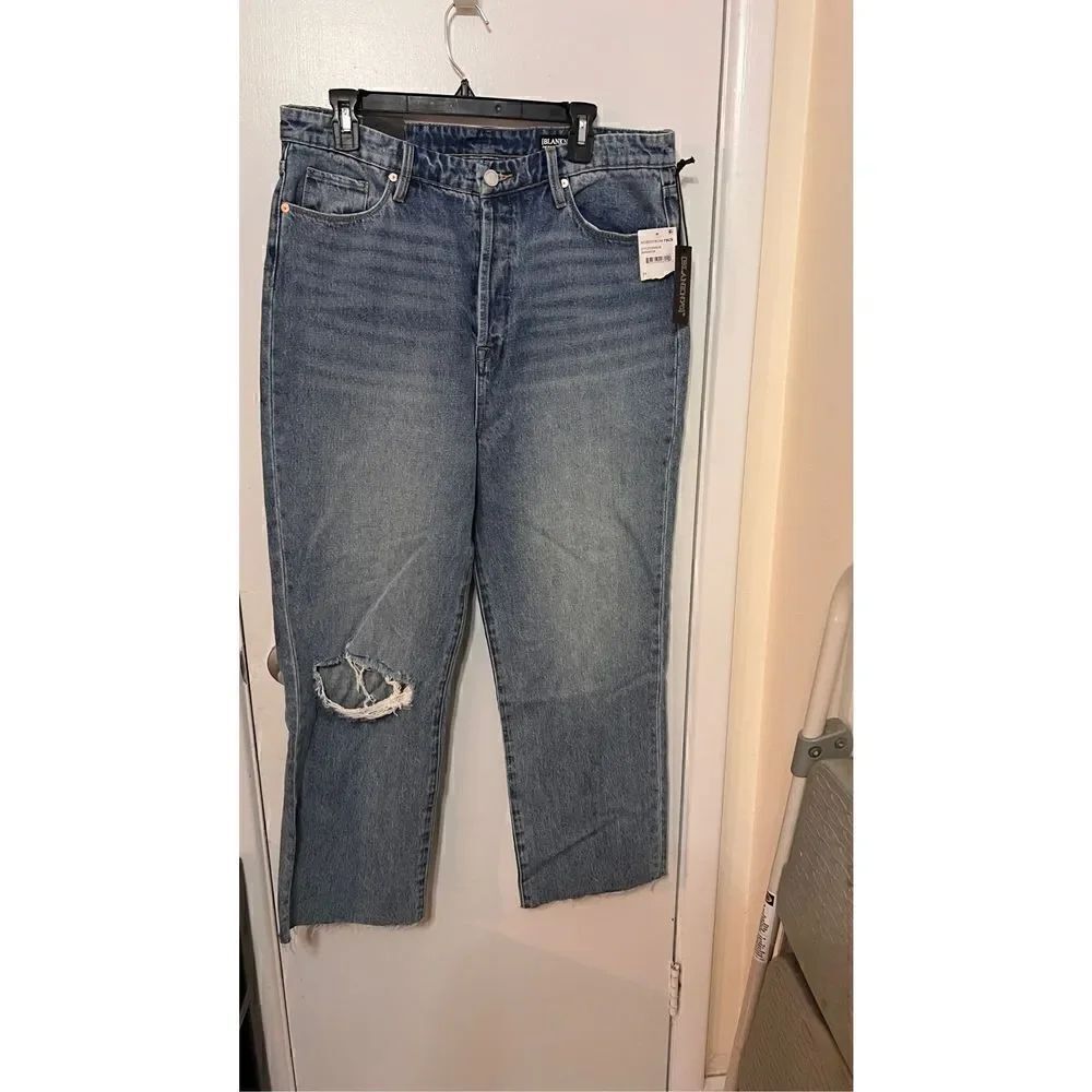 BLANKNYC THE BAXTER RIBCAGE STRAIGHT LEG WOMENS SZ 31 NWT